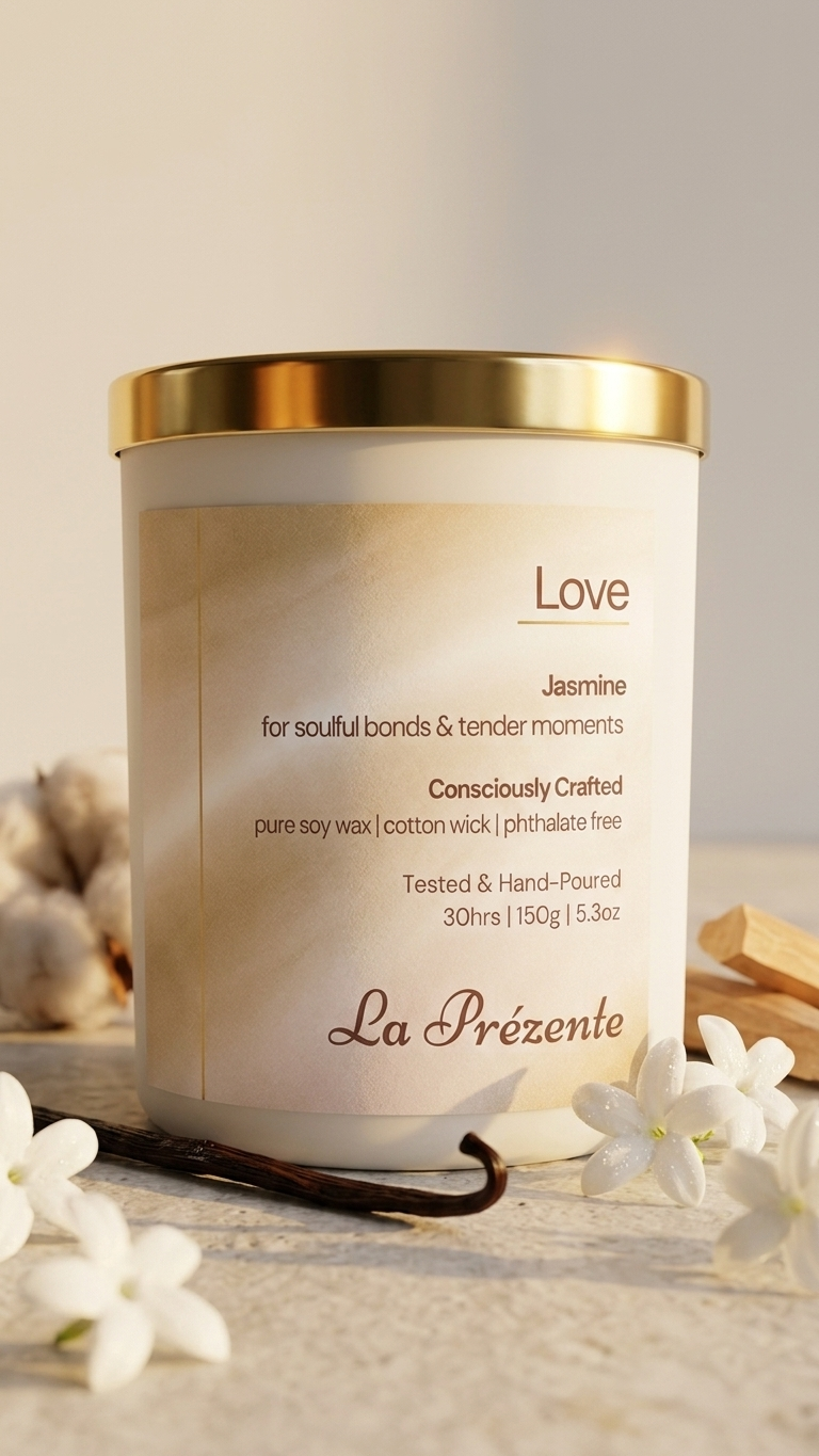 La Prézente Love Candle